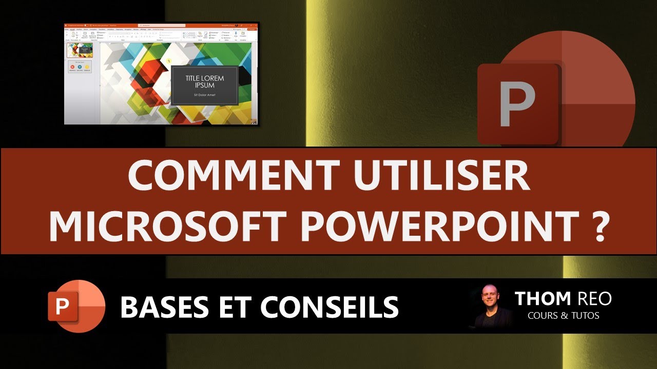 COMMENT utiliser POWERPOINT ? - Formation complète Microsoft 365