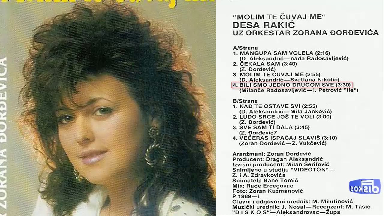 Desa Rakic - Molim te cuvaj me - (Audio 1989) - CEO ALBUM