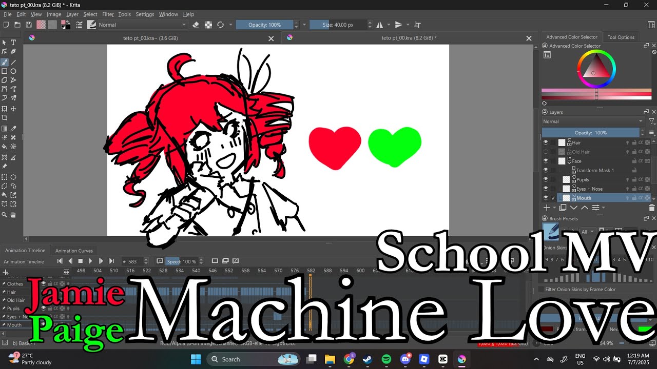 Machine Love - School Project Music Video