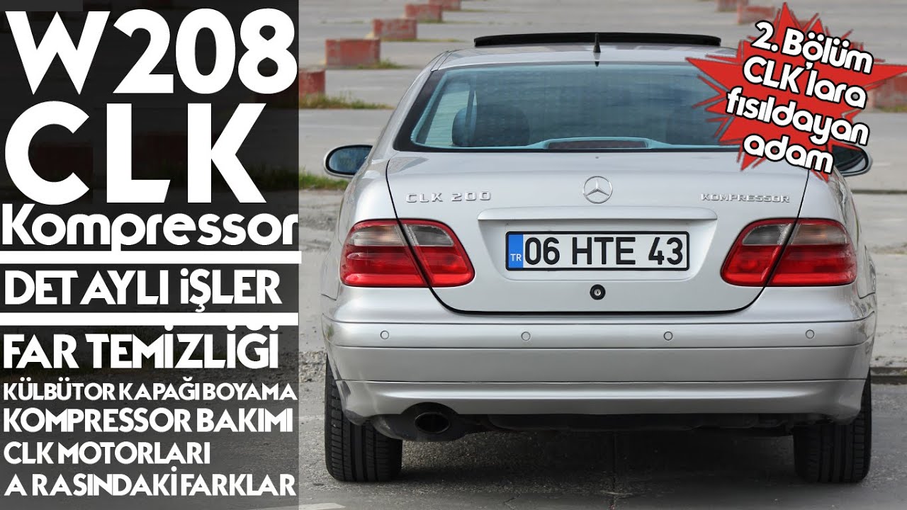Mercedes W208 CLK 200 | Detaylı işler 2| Doctor CLK ile tanışın !