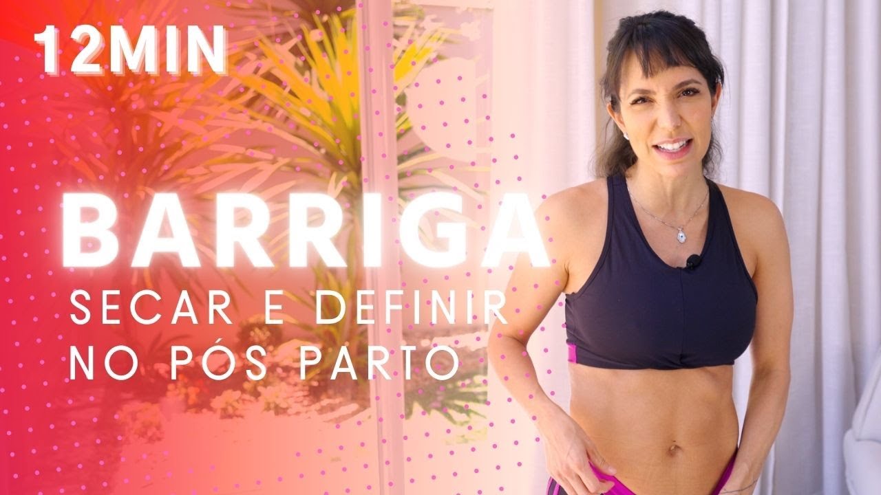 Treino para SECAR e DEFINIR a BARRIGA no Pós PARTO - Carol Borba
