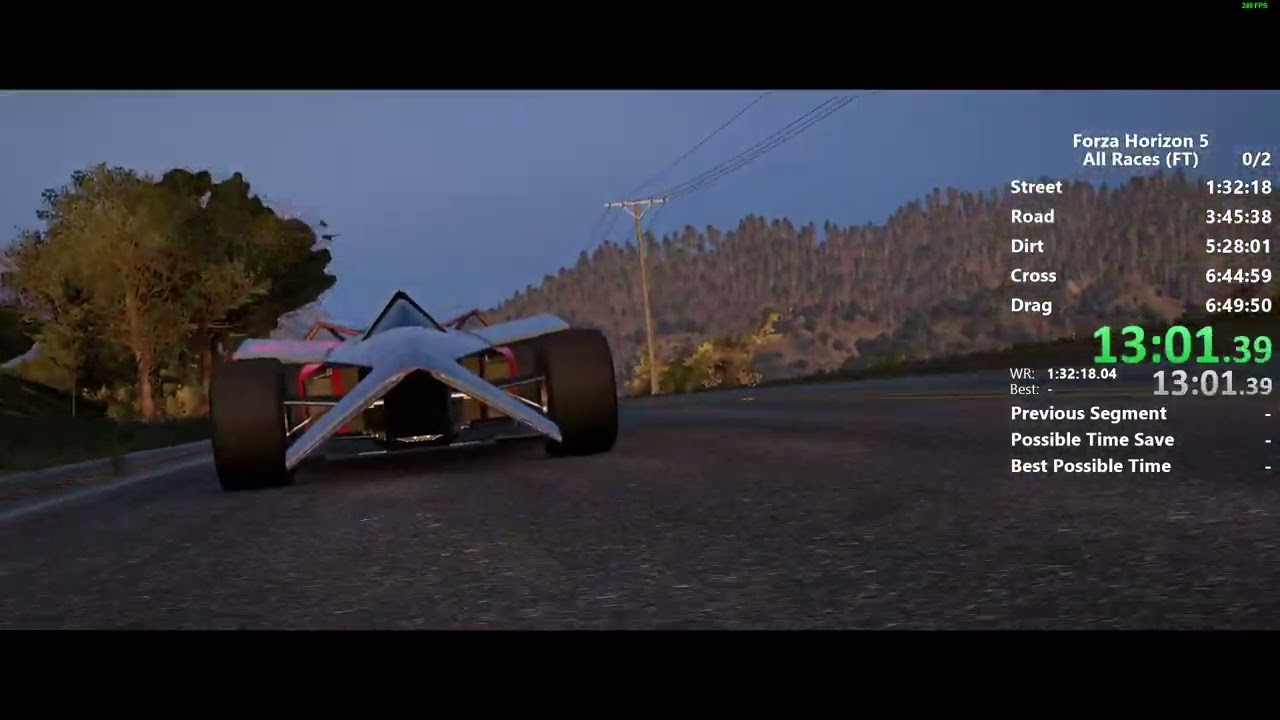 Forza Horizon 5 Mexico All Races (FT) Speedrun in 5:43:03 (PC) [Current World Record]