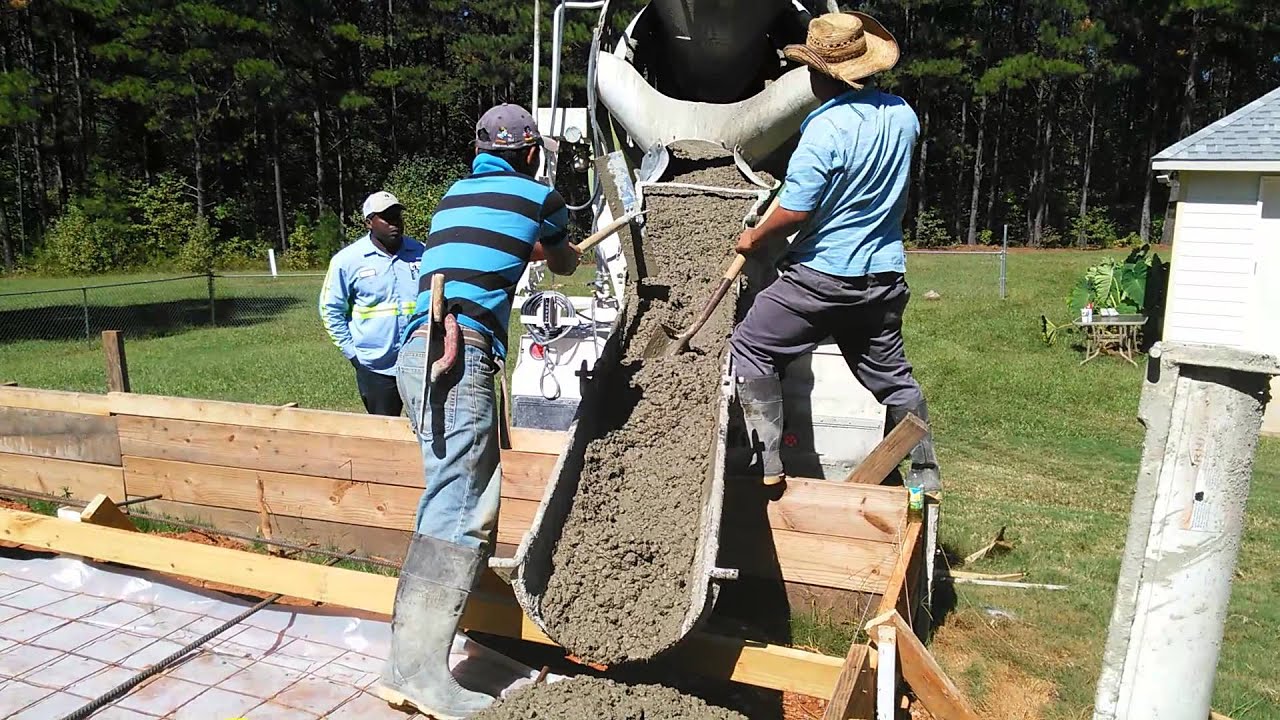 Concrete mixer fails
