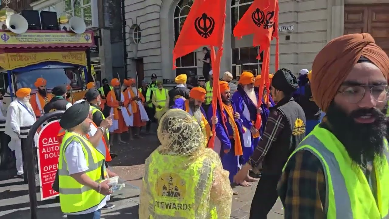 LEICESTER NAGAR KIRTAN 2025 #leicester #nagarkirtan #2025