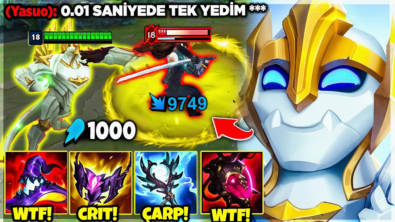 FULL CANA TEK ATAN GALİO !! 1000 AP RAKİBİ SİLİYOR !!