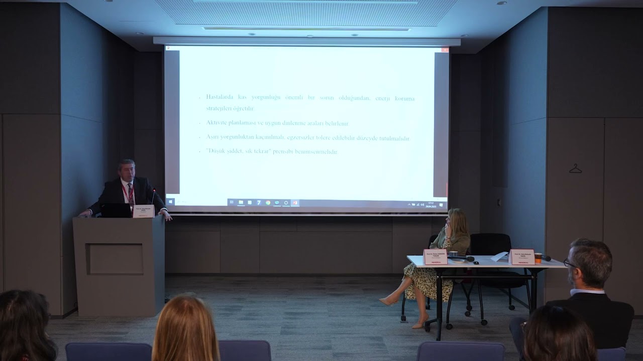 Myasthenia Gravis Sempozyumu 5. Oturum - Prof. Dr. Özlem Güngör Tunçer - Nöroloji