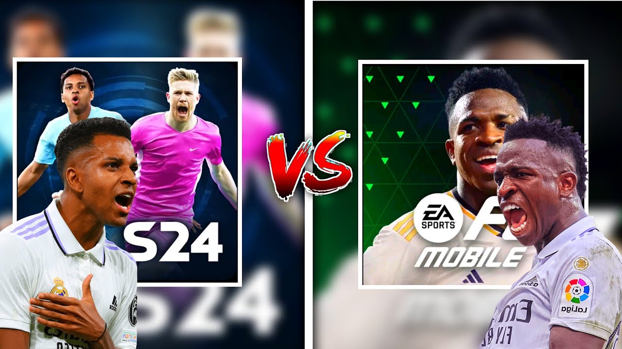 DLS 24 Vs EA SPORTS FC MOBILE 25 - FULL COMPARISON