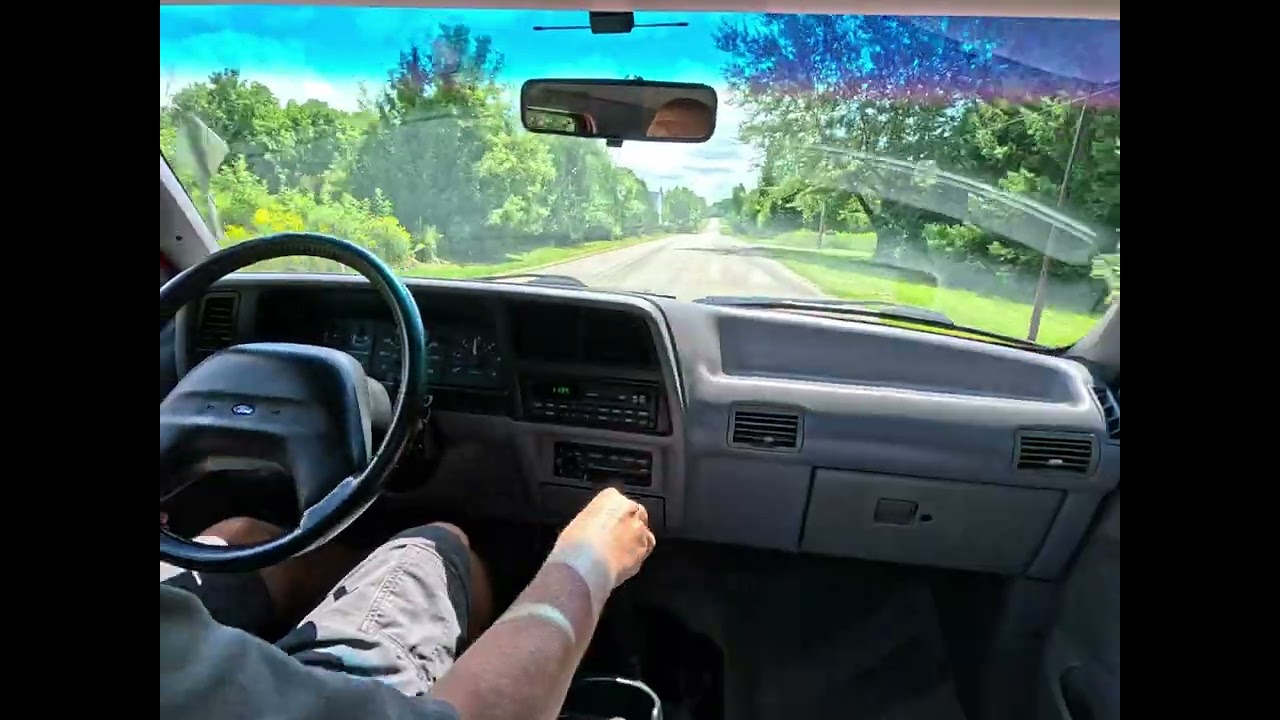 1993 Ford Ranger Splash Test Drive 