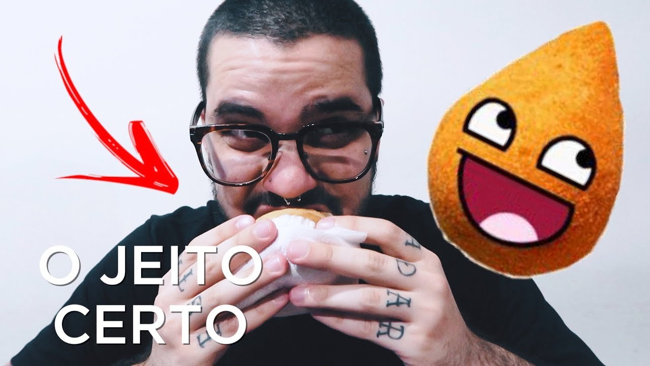 COMO COMER COXINHA DO JEITO CERTO | ISABELLA E FELIPE