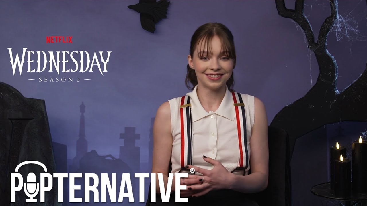 Эмма Майерс рассказывает о втором сезоне сериала «Среда» на Netflix