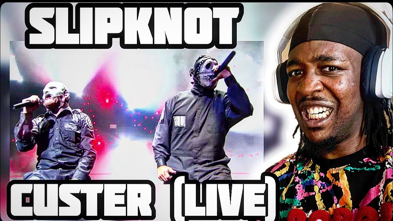 BRO WHAT?! FIRST TIME HEARING Slipknot - Custer (LIVE) REACTION!!
