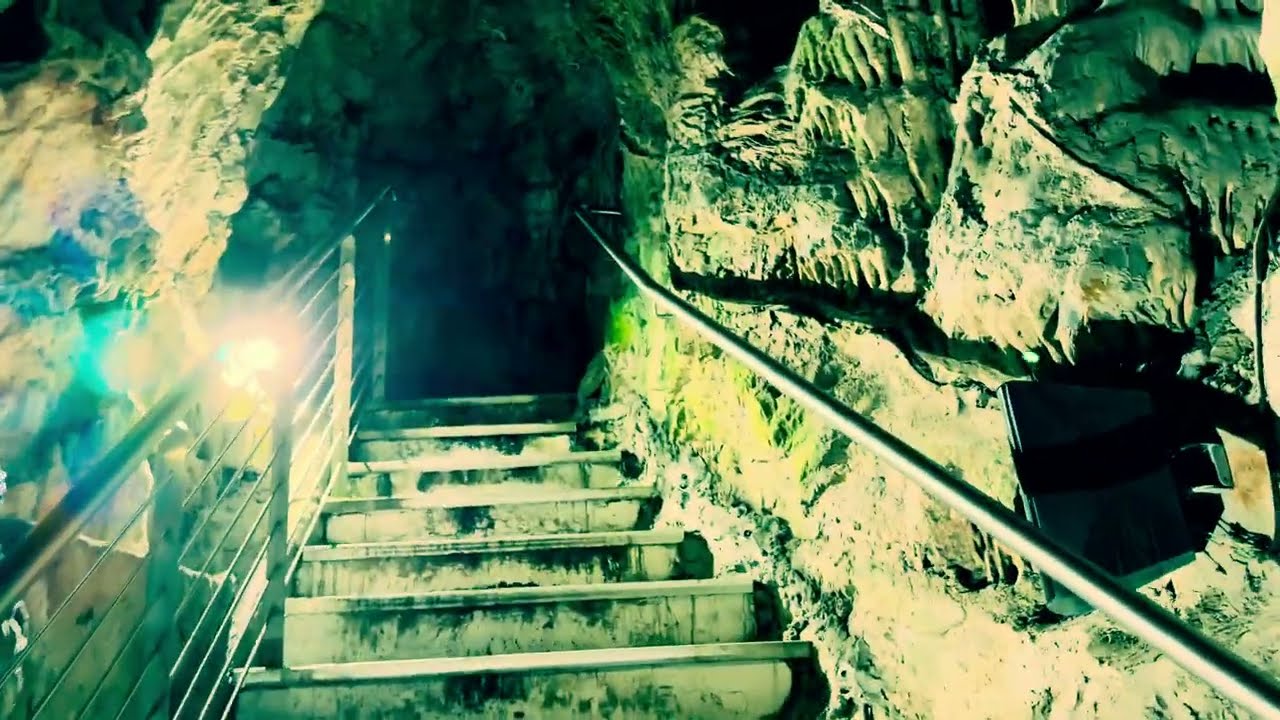 👍4K Epic Walk Through Magic | St Michael&rsquo;s Cave & Mediterranean Steps | Gibraltar l November 2025🇬🇮