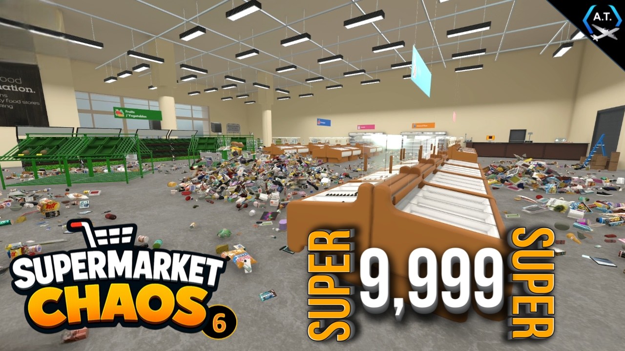 Он вышел &mdash; Супер-супер-супермаркет на 9 999 товаров! | Supermarket Chaos | ЭП#6 |