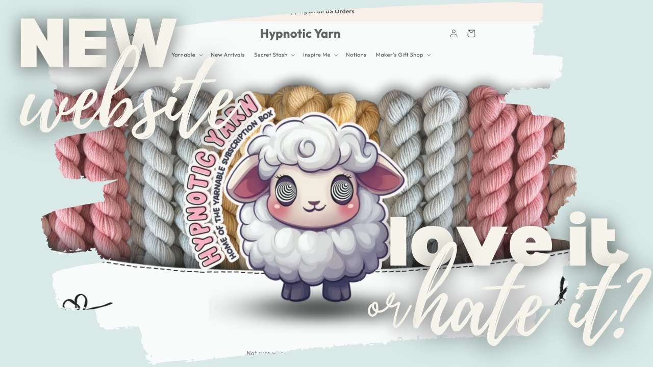 Посетите новый сайт Hypnotic Yarn. Пряжа, окрашенная вручную, цветовая палитра и многое другое!