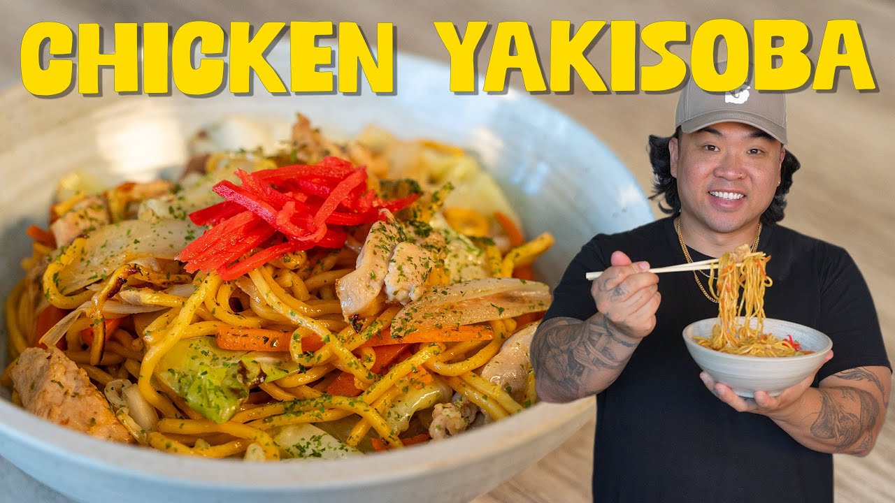 How To Make: Authentic Chicken Yakisoba
