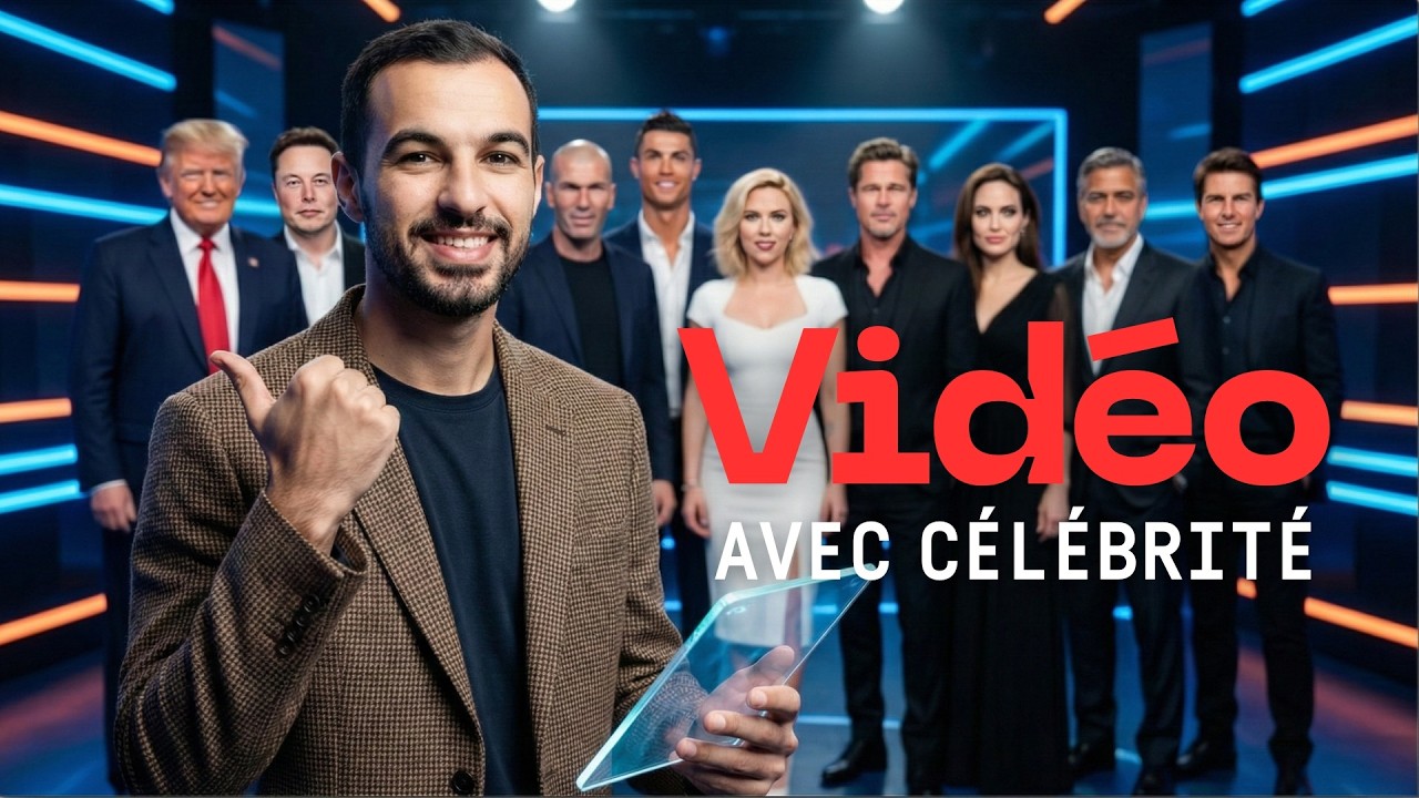 Créer une Vidéo avec les Stars Grâce à l'IA ! ( Avec Kling AI et Gemini )