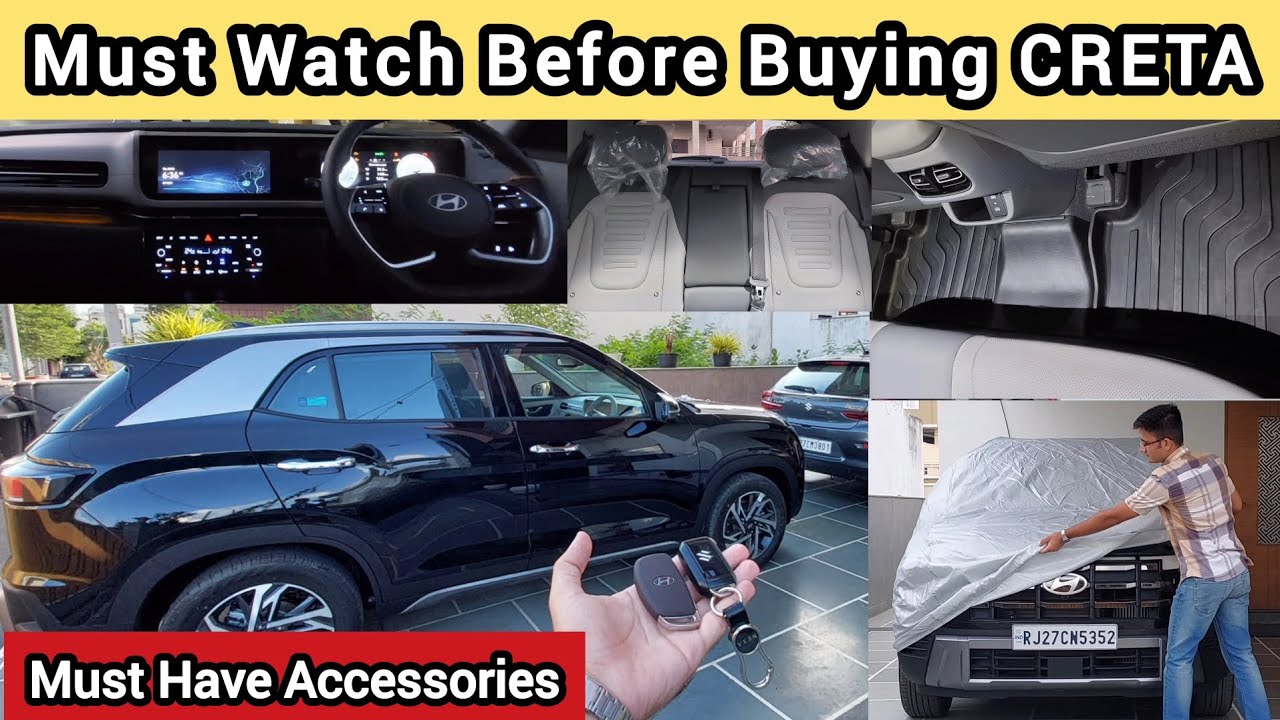 Hyundai Creta 2025 Must-Have Accessories with Prices | Complete Official Accessories Guide