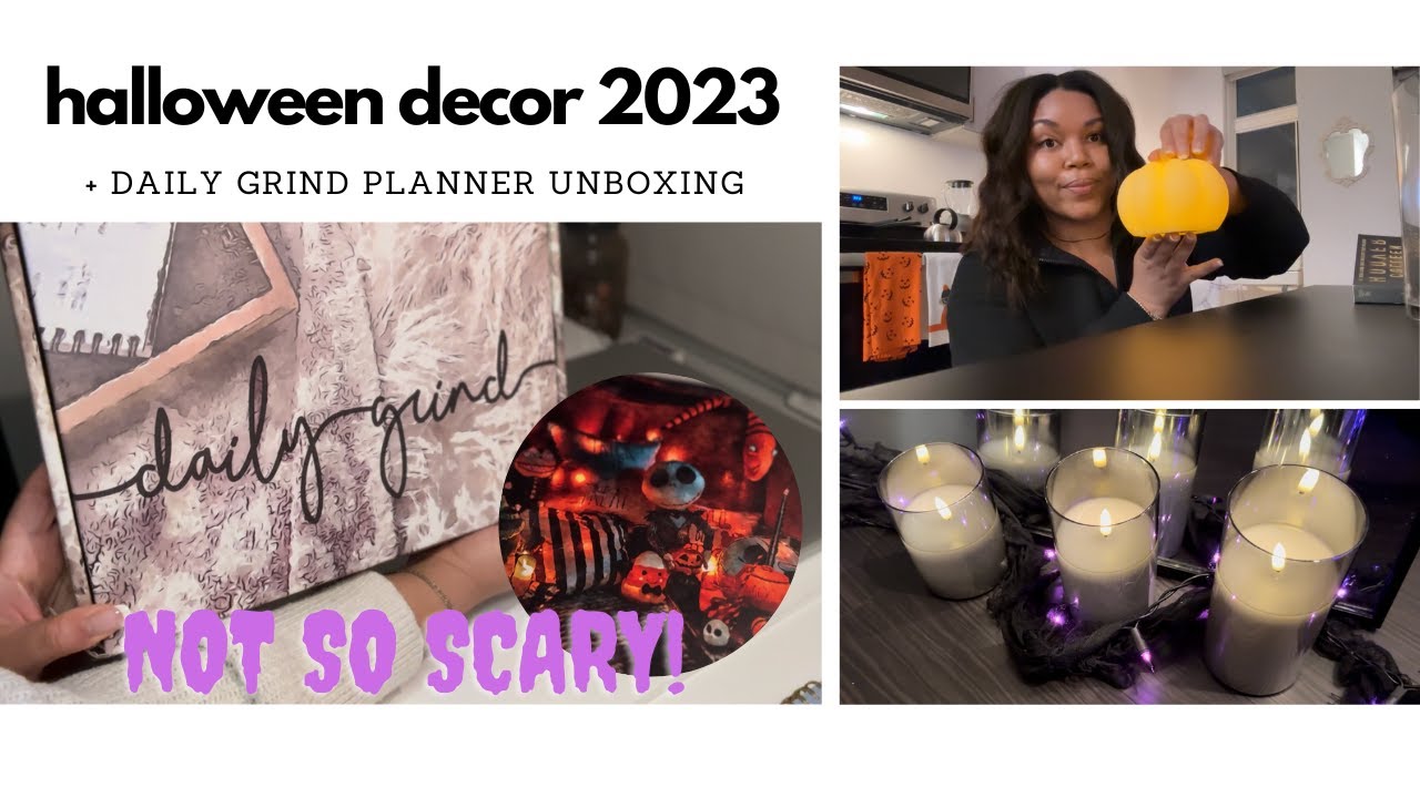 Fall Halloween Home Decor and Daily Grind Planner by Angie Bellemare