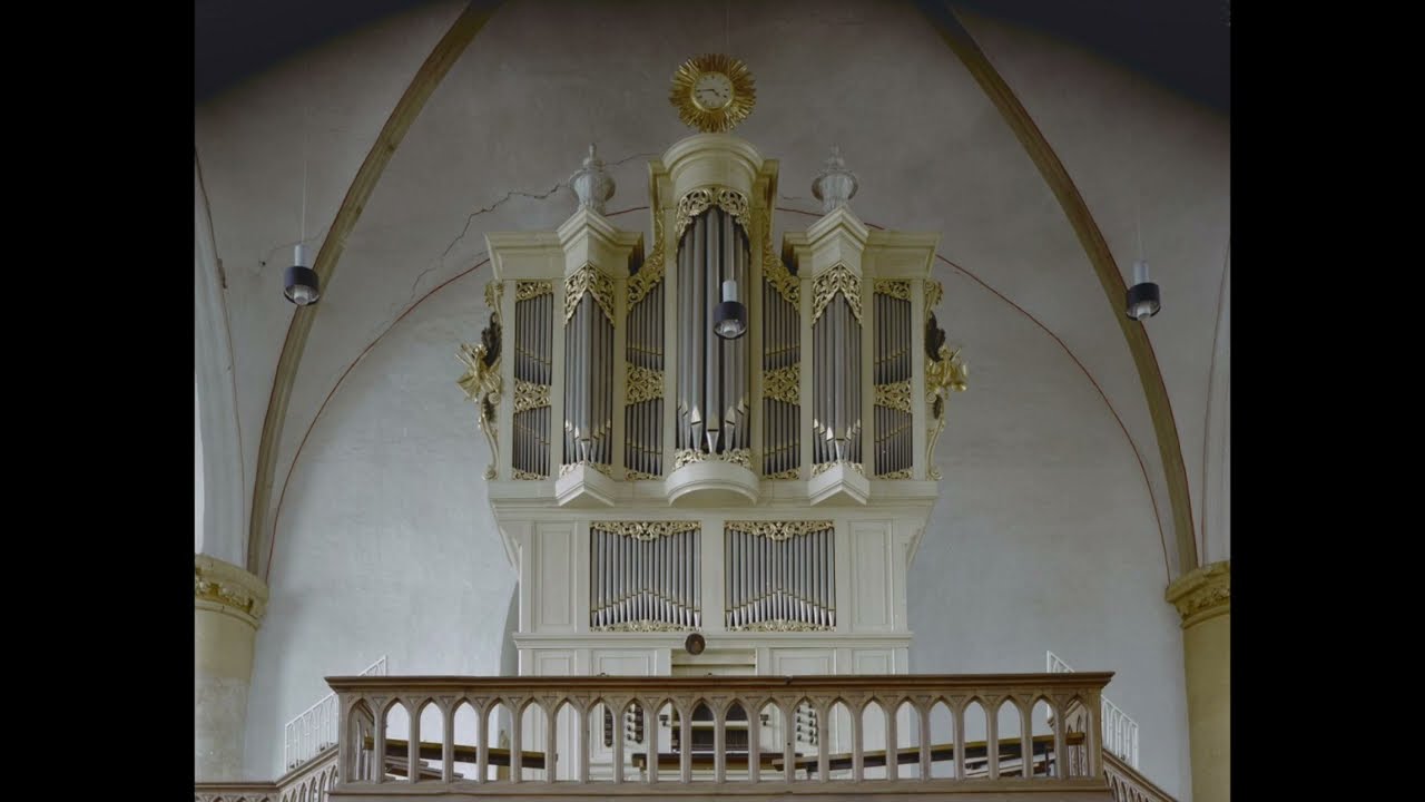 Gustav Leonhardt plays 17th century music at the organ of Buitenkerk Kampen