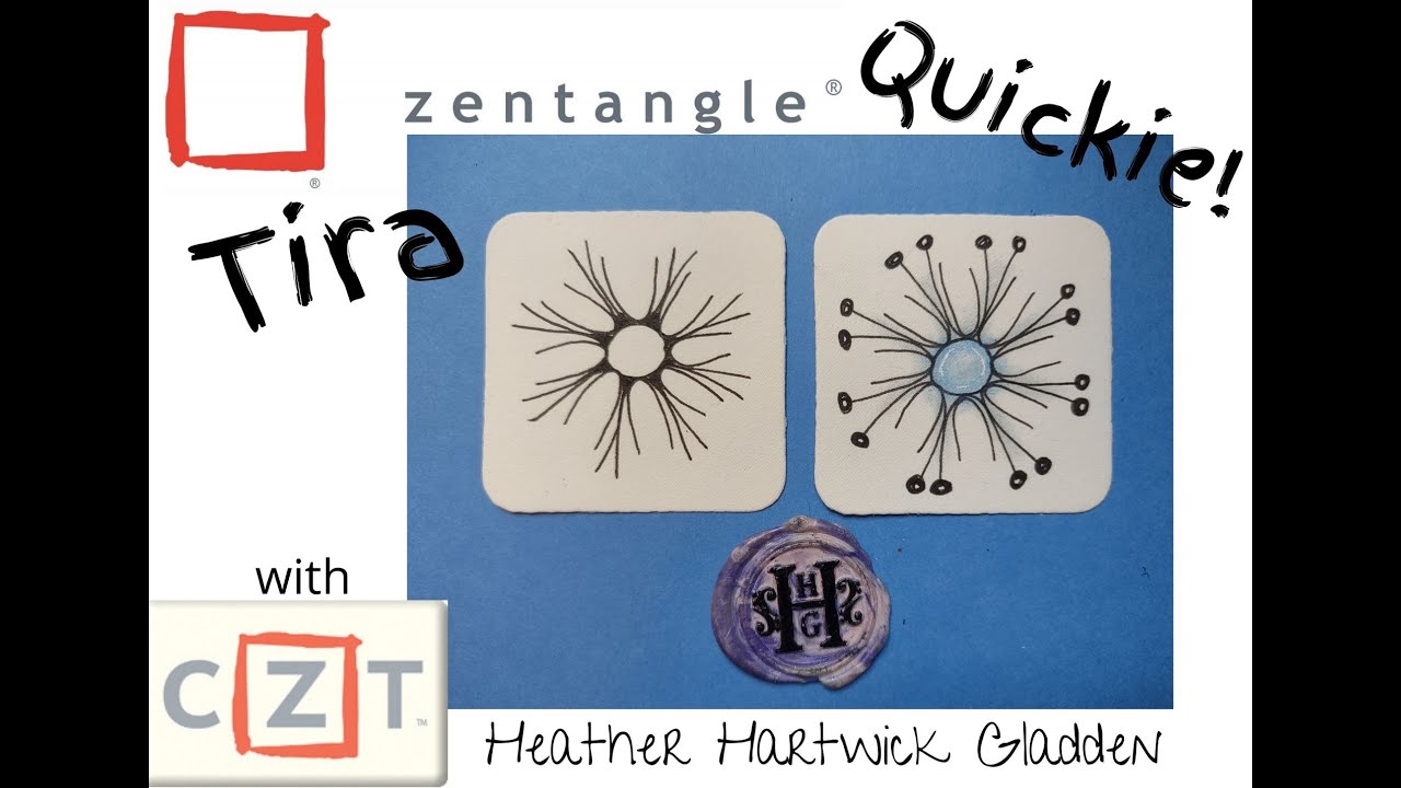 Zentangle® Quickie: Tira