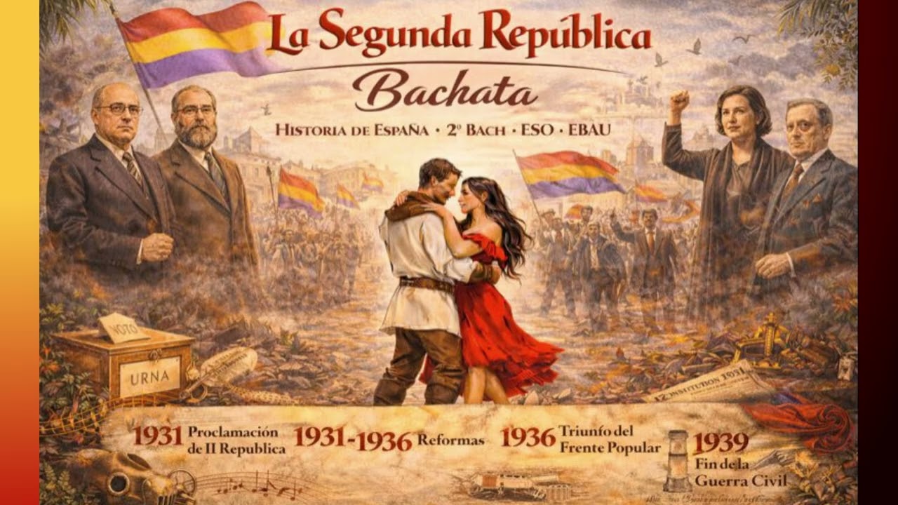 🌈 La Segunda República | Bachata | Historia de España · 2º Bach · ESO · EBAU
