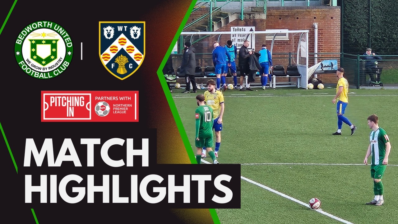 Extended Highlights - Bedworth United FC vs Wellingborough Town FC