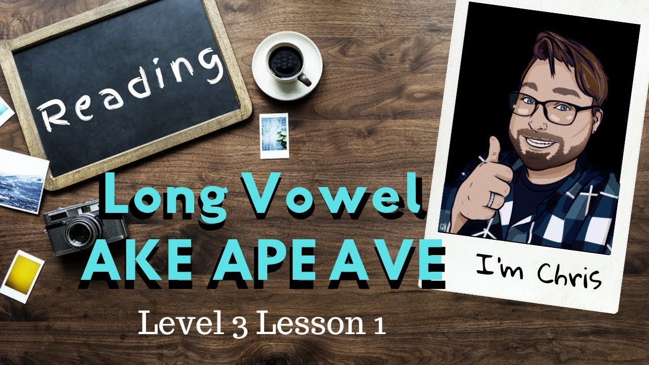Adult Phonics Level 3 lesson 1 Long Vowel A: Reading Story | Quick Phonics Lesson