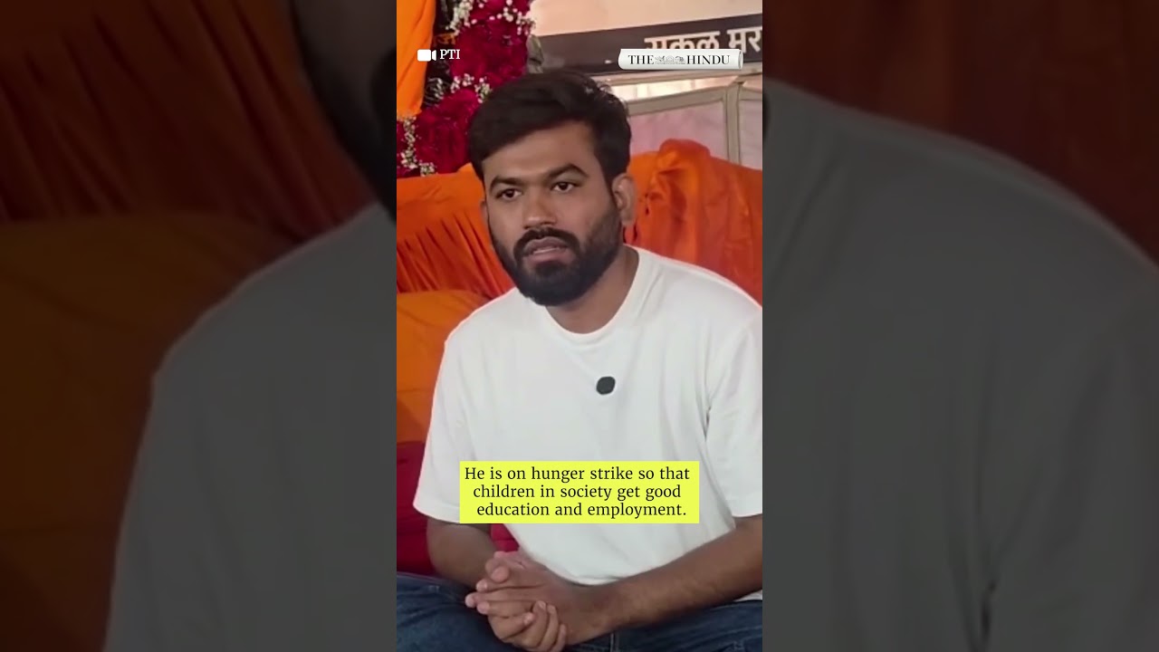 Абхиджит Дипке встретился с активистом движения за квоты для маратхов Джаранге-Патилом, призвал е...