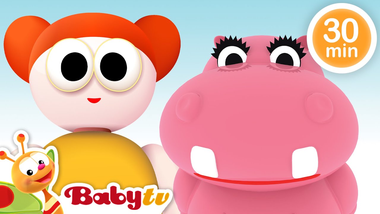 O Melhor de Hippa Hippa Hey 🤩  Jogos de Quebra-Cabeças Divertidos para Crianças @BabyTVPT