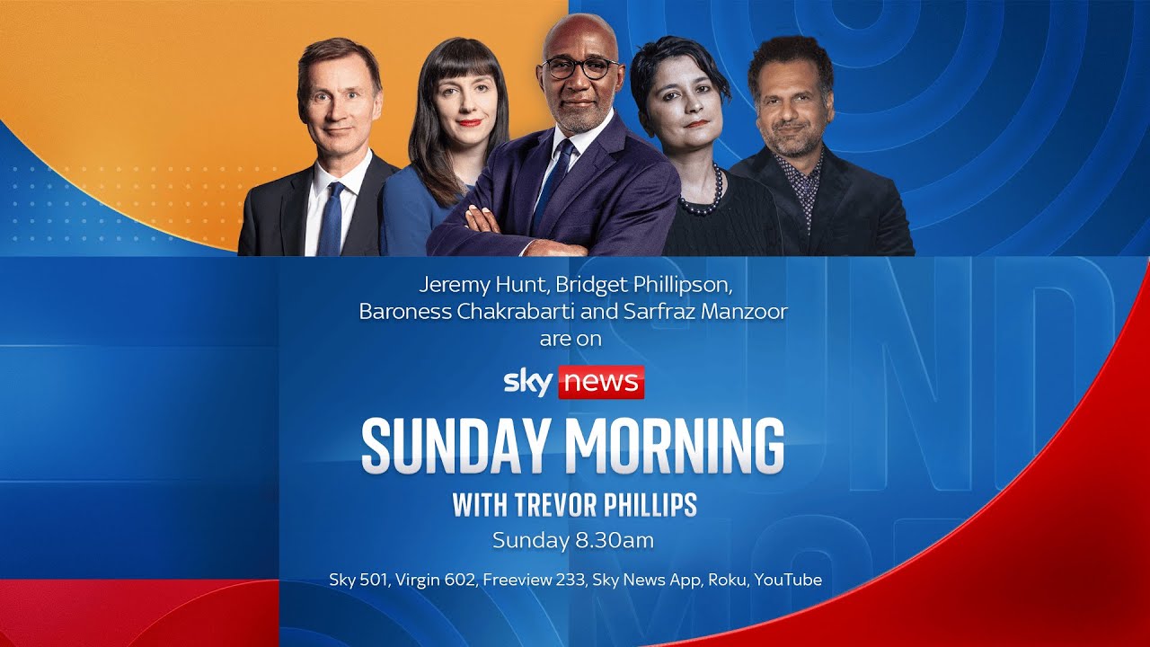 Sunday Morning with Trevor Phillips: Jeremy Hunt, Bridget Phillipson and Paul Nowak