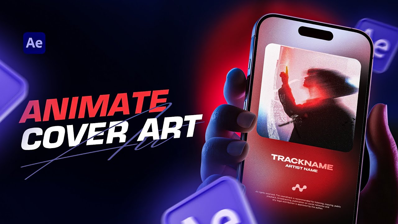 How to Animate Album Cover Art in After Effects + Project File