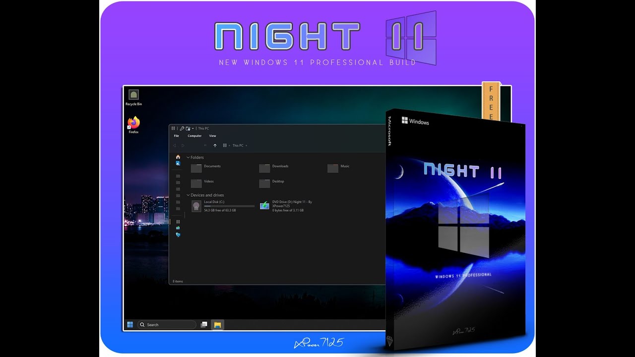 Installing Night11 - By Youtuber XPower7125