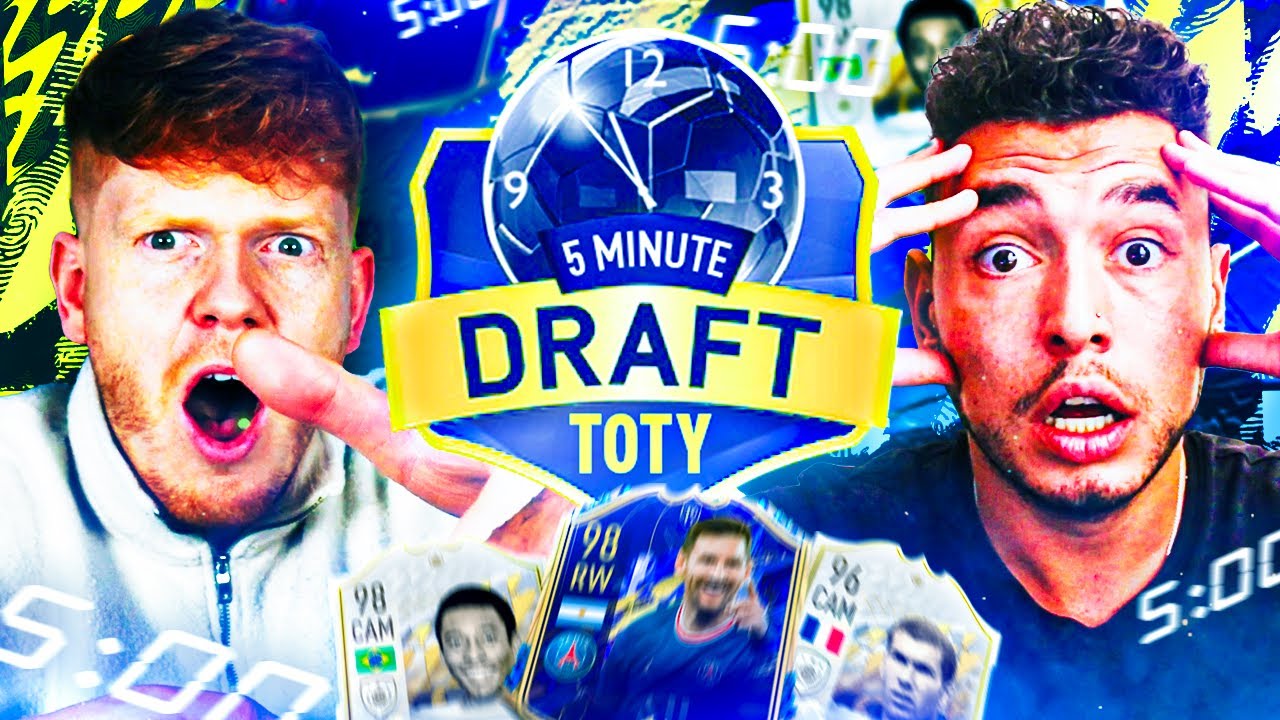 FIFA 22 - 20M+ COINS ON THE LINE!!! HYSTERICAL 5 MINUTE FUT DRAFT VS @Oakelfish - ULTIMATE TEAM
