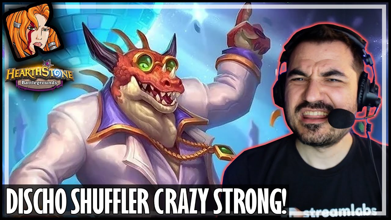 DISCO SHUFFLER IS TOO CRAZY! - Hearthstone Battlegrounds