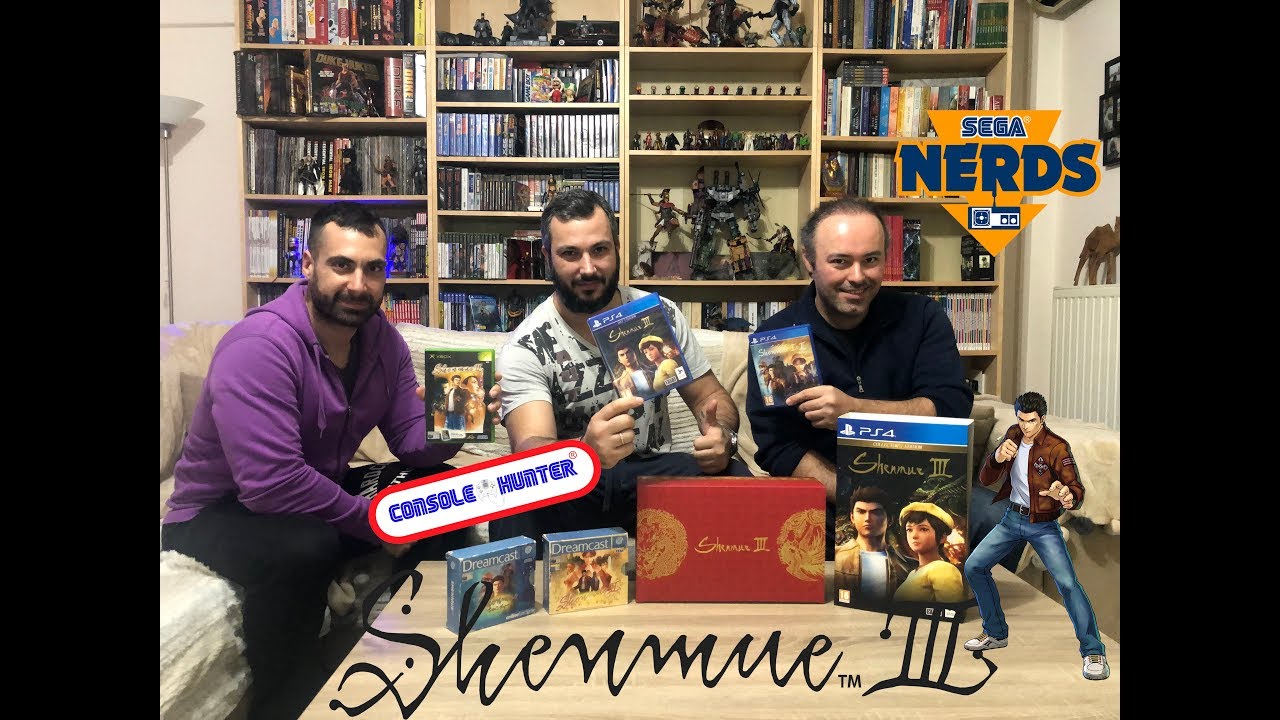 Shenmue 3 Unboxing Collector's Edition + κουβεντούλα Shenmue Saga !