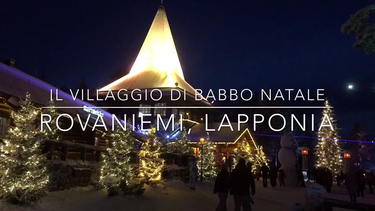 Villaggio di Babbo Natale (Santa Claus Village) - Rovaniemi, Lapponia