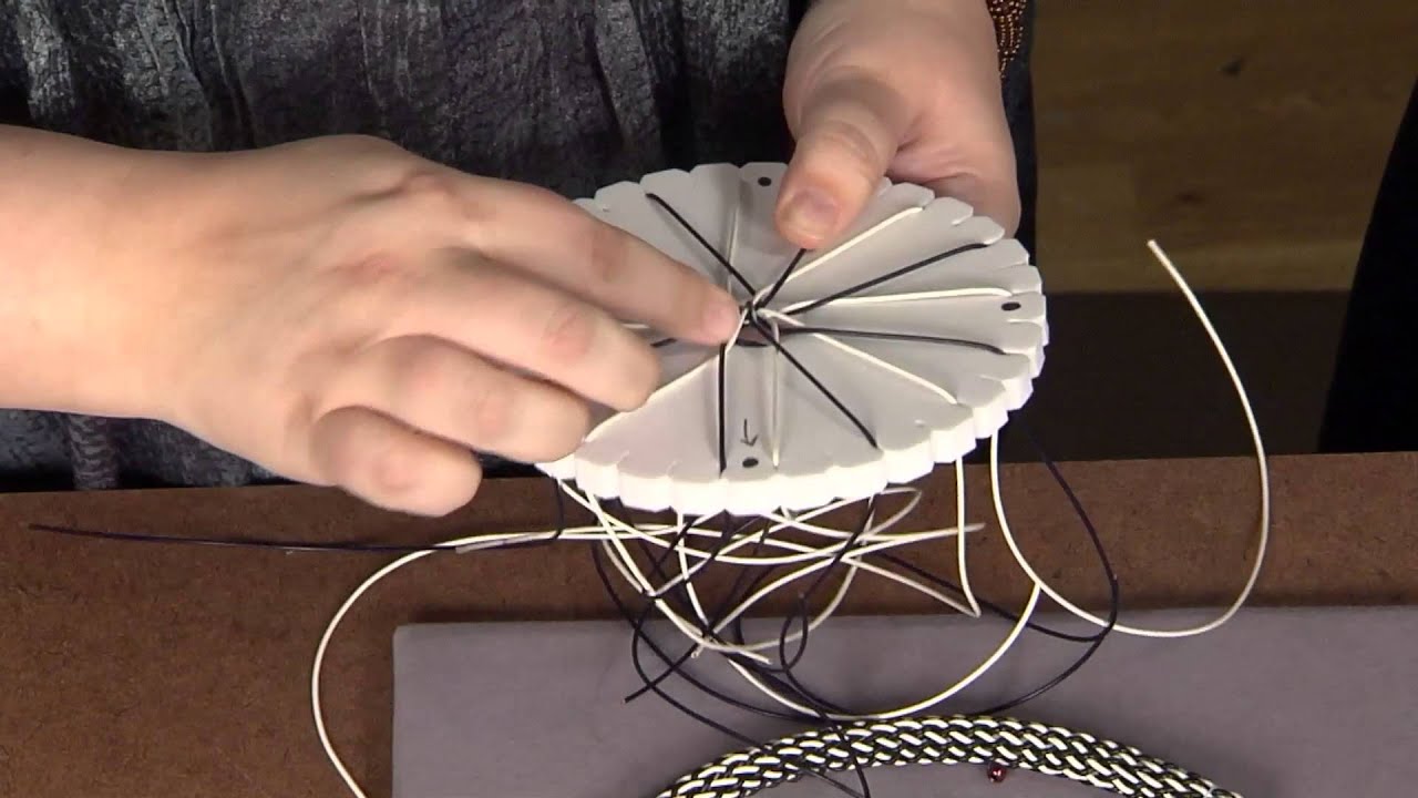 Beads Baubles and Jewels - Kumihimo with Leather