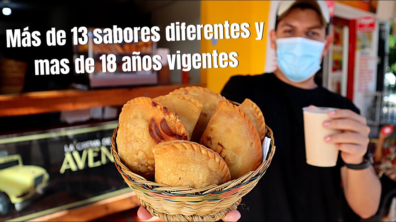 Las famosas EMPANADAS y AVENA de la 47 en Barranquilla 🥟 La original