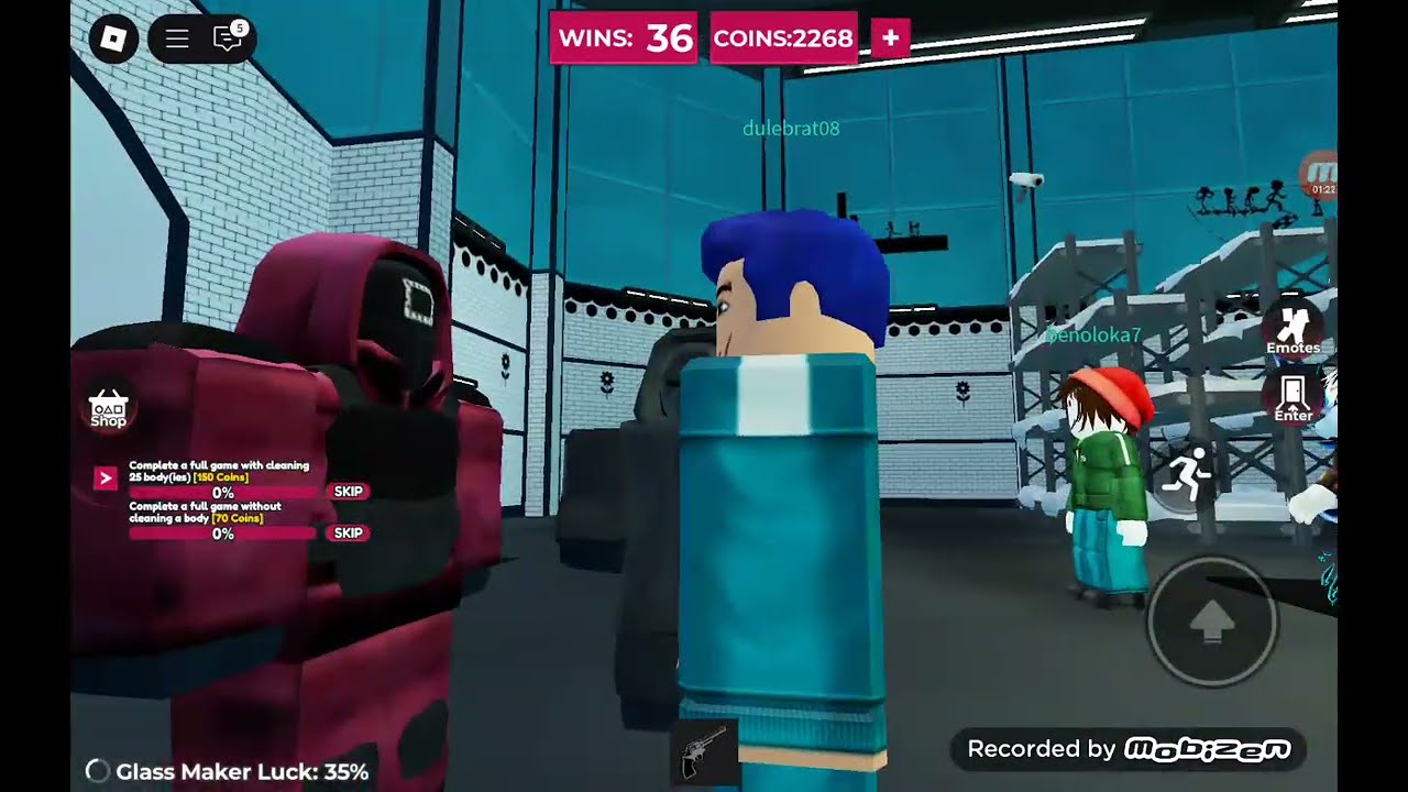 Squid game αλλά είμαι ο front man 