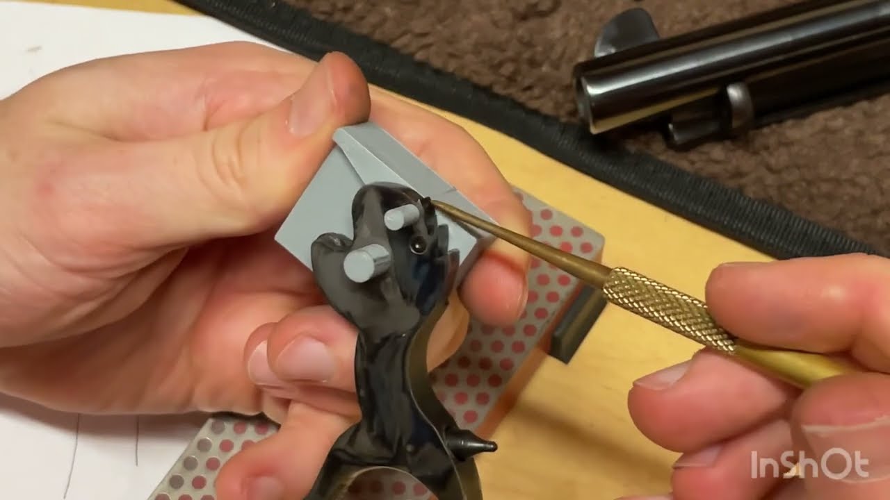 Cimarron Frontier Pietta single action army trigger job