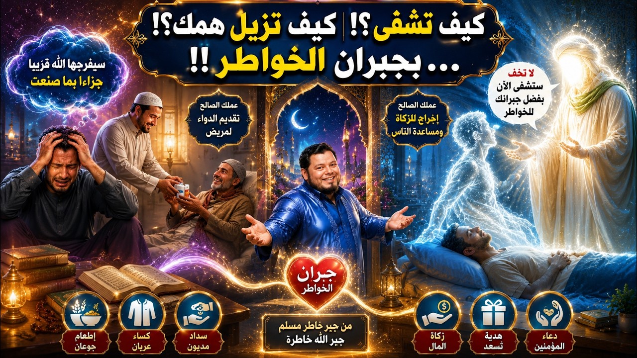الجلقة(35):متى يكون  لجبران الخواطر بالصلاة على النبي ﷺ أثر على الشفاء من والأمراض وإزالة الكربات