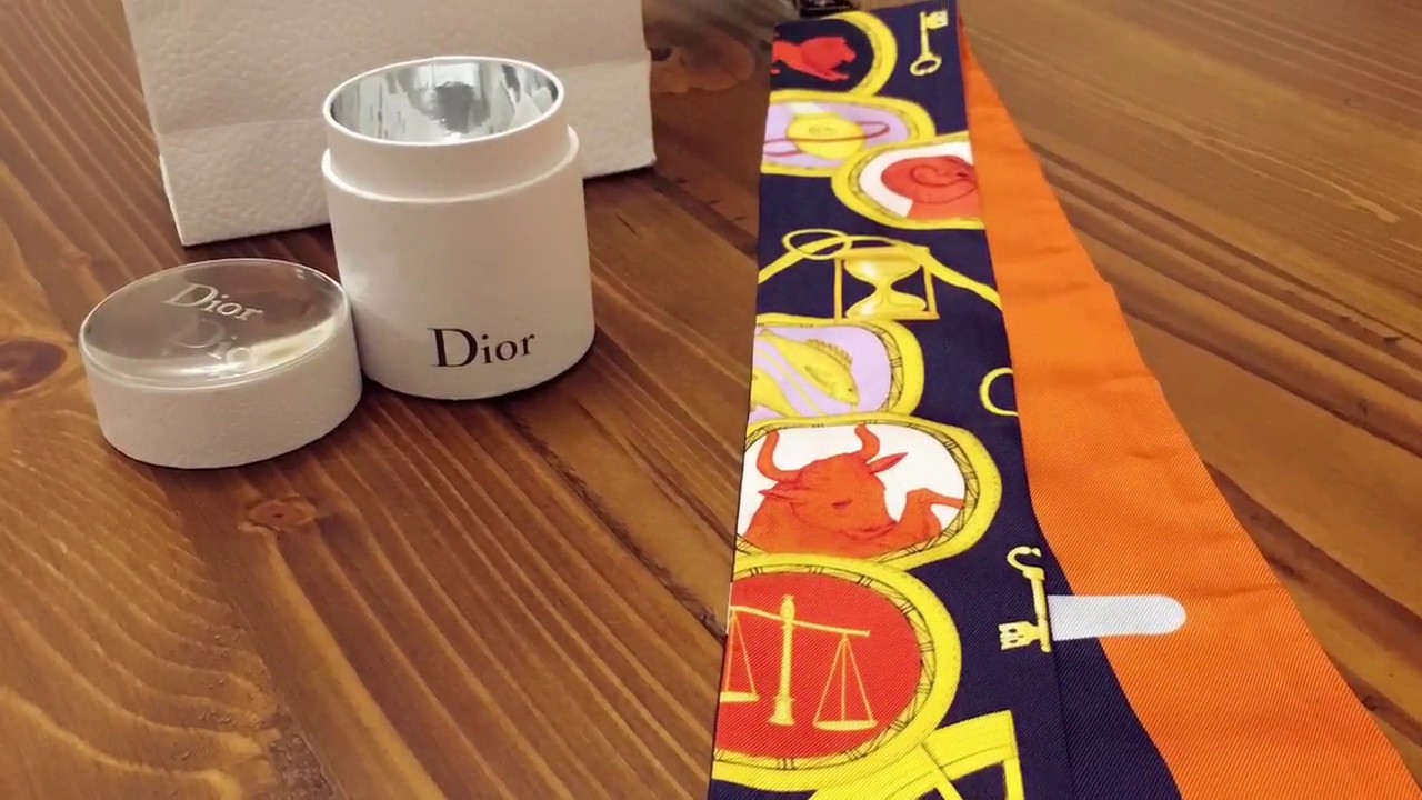 Unboxing DIOR Mitzah Silk Scarf || Timeless Pieces Mitzah || Accessories || Lady Creme Bee