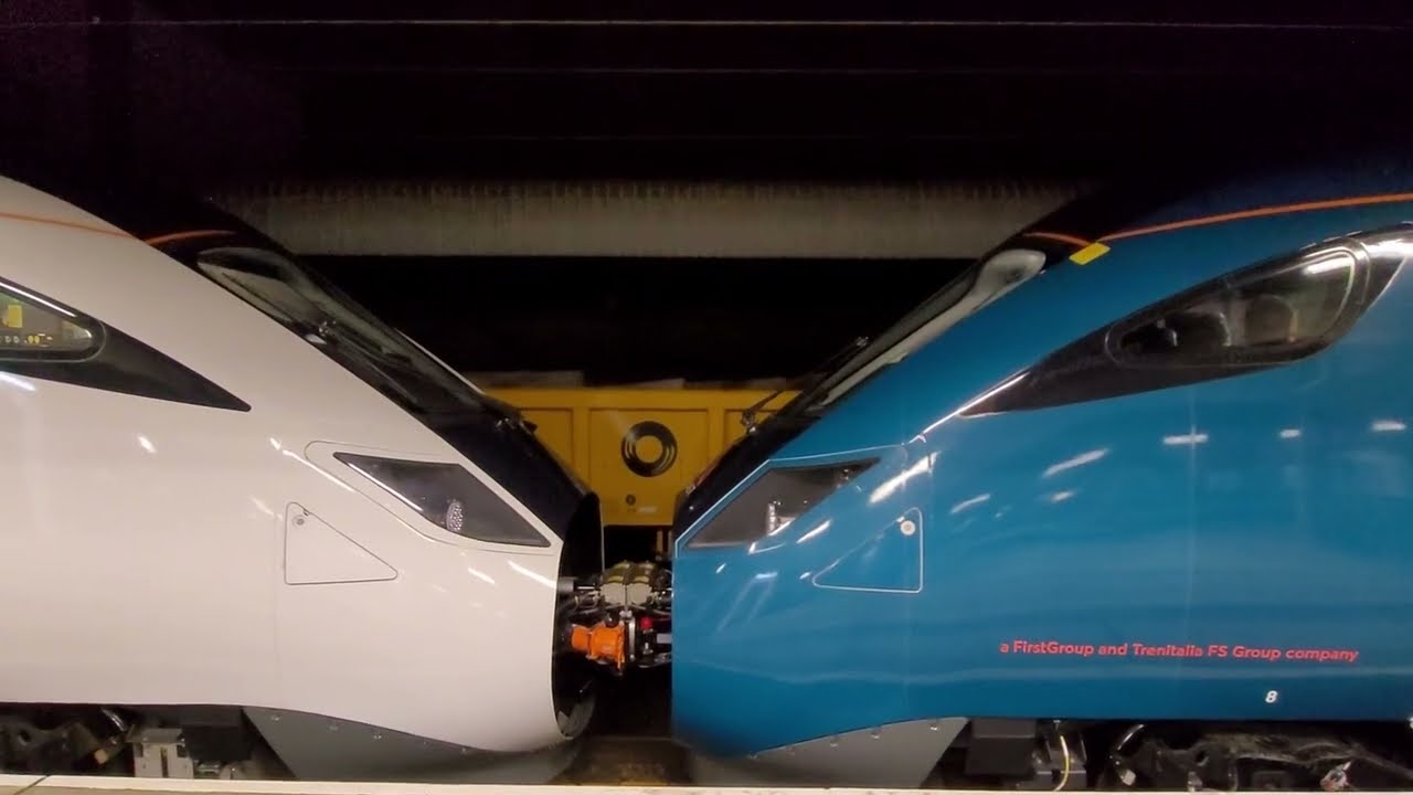 5Q48 - AWC805s - 805005 and 805004 bound for Preston pan up 😉 on test #helloevero