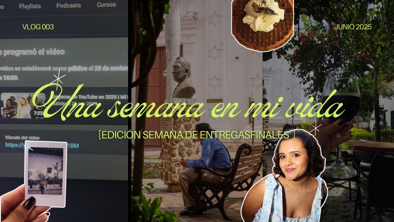 Semana de Finales en Diseño Visual | Vlog 1