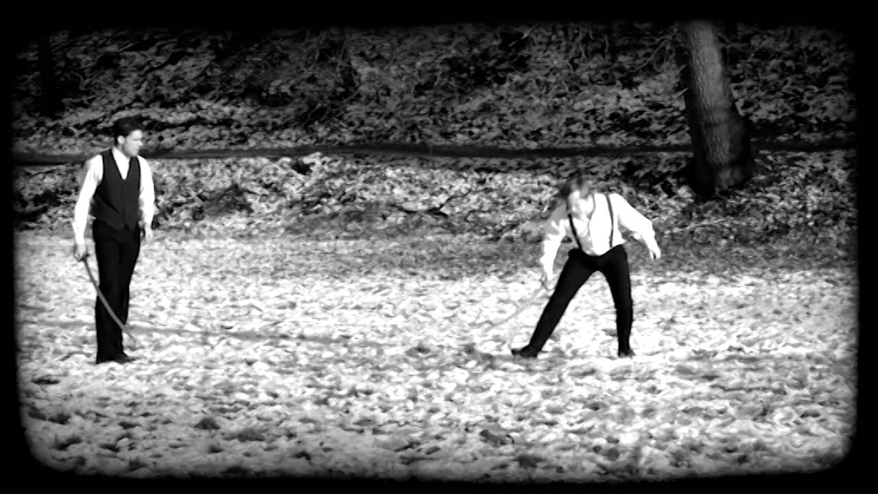 Säbelduell - Effi Briest - prussian sabre - Bühnenfechten