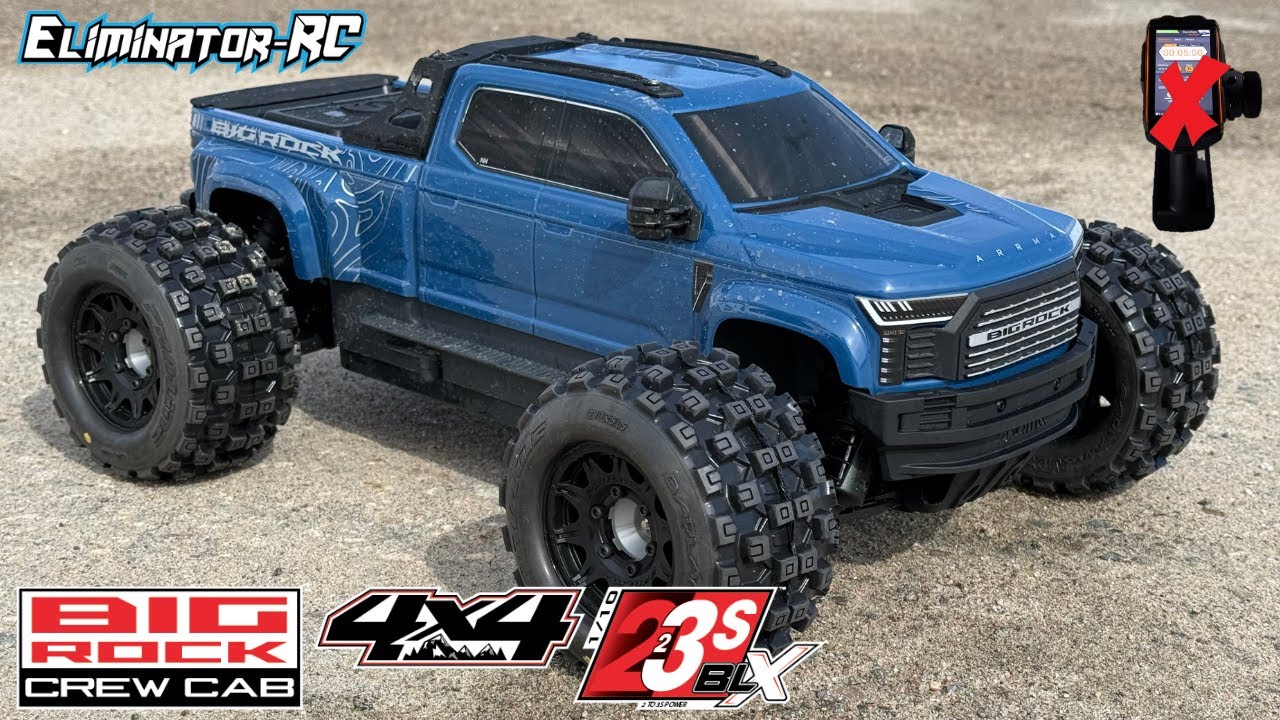 Arrma Big Rock 223S on Proline 2.8" Badlands