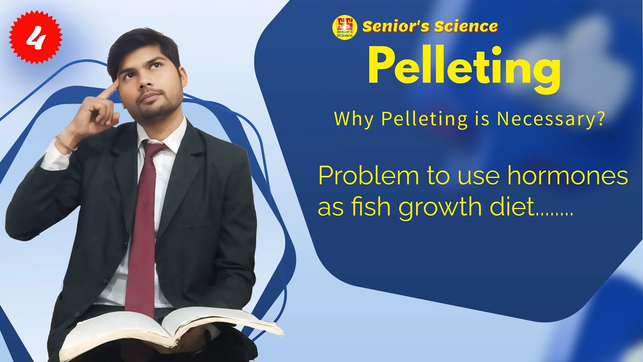 Pelleting || What is Pelleting || Use Of Growth Hormones For Fish Growth || #seniorsscience
