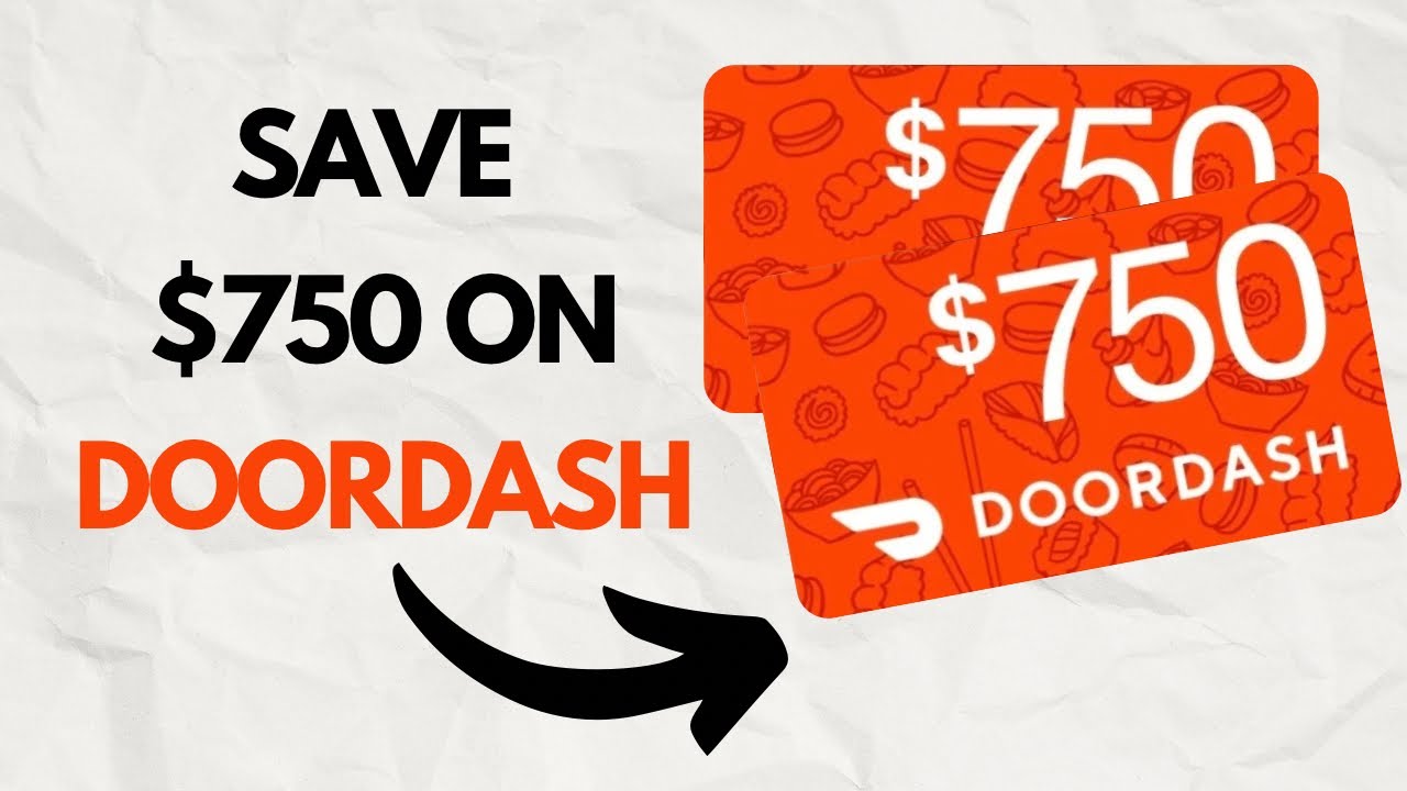 Save on DoorDash with This $750 DoorDash Gift Card Offer!