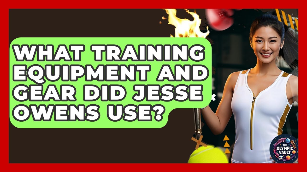 What Training Equipment And Gear Did Jesse Owens Use? - The Olympic Vault