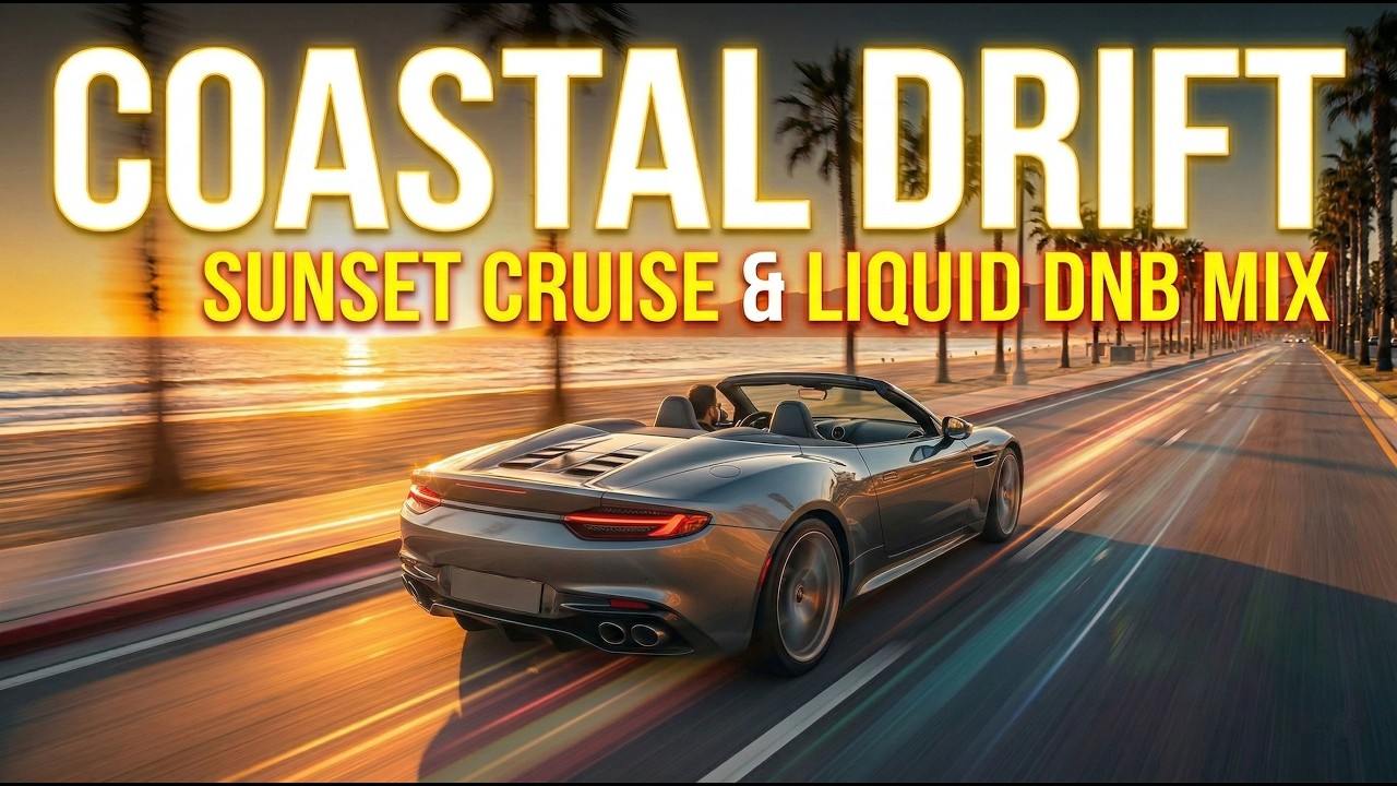 COASTAL DRIFT | Sunset Cruise & Liquid Drum and Bass